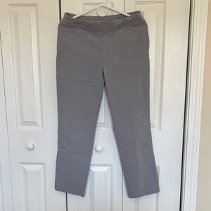 Women's Gray Straight Leg Pants